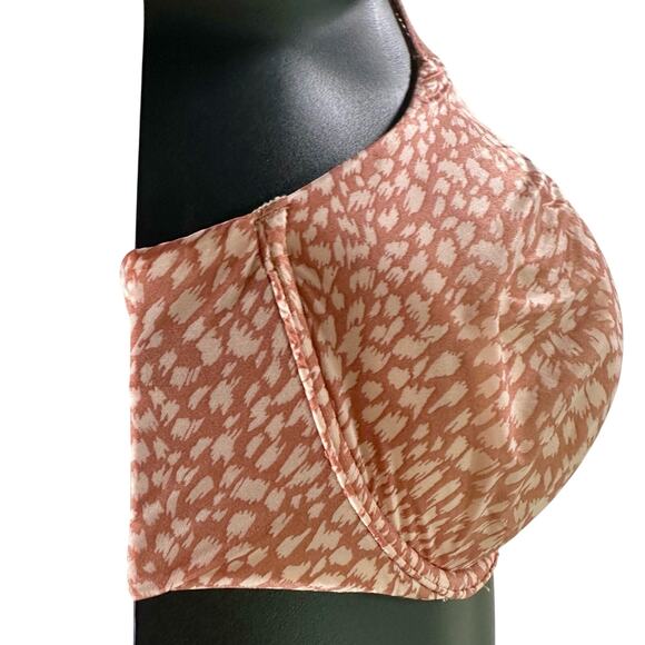 Victoria's Secret Women's 36D Tan Beige Lined Perfect Coverage Bra Underwire - Picture 2 of 9